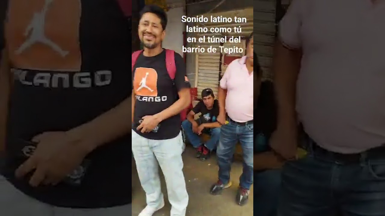 Pura rumba en el túnel del barrio de Tepito con el sonido latino tan latino como tú 🔉🔈🔊🇯🇴🇵🇷🇲🇩
