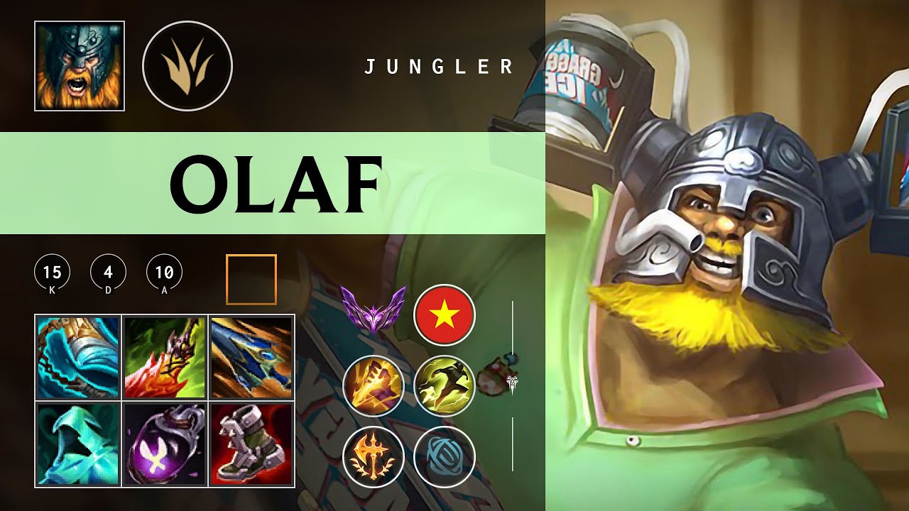 Olaf Jungle vs Jarvan IV - VN Master Patch 26.03