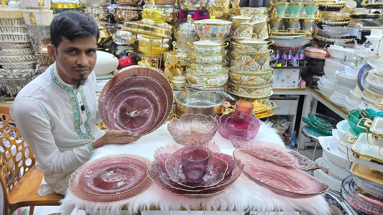 অরিজিনাল টার্কিশ লাক্সারি ডিনার সেট আপনার ঈদের দিনে ডাইনিং এর শোভা বাড়াবে নিশ্চিত 😍