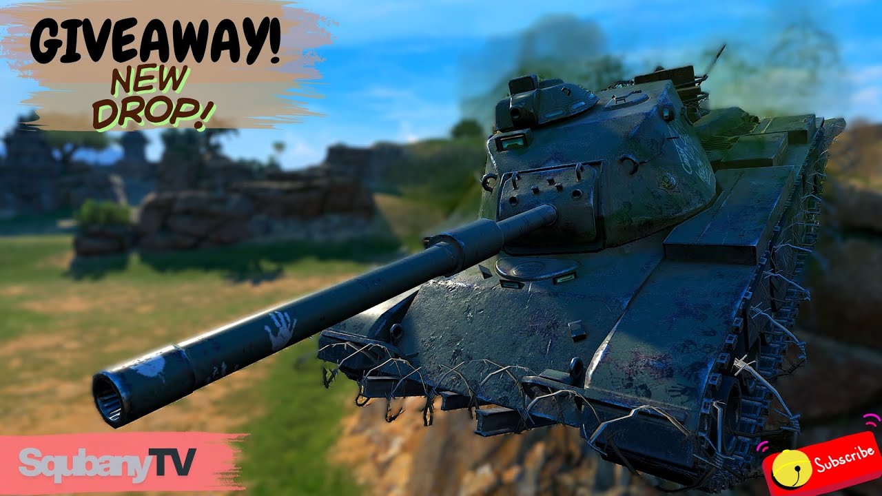 POTĘŻNY GIVEAWAY NA KANALE ! / SqubanyTV WoT Blitz