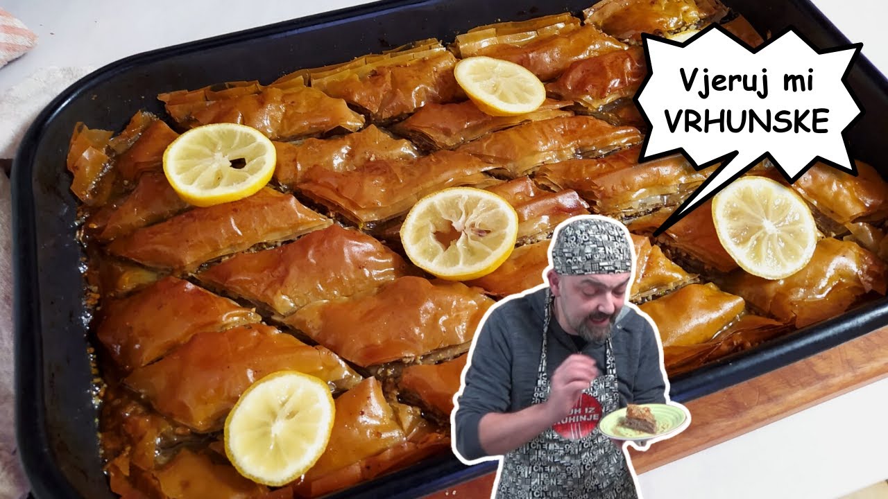 Kako napraviti NAJSOČNIJU baklavu kod kuće!