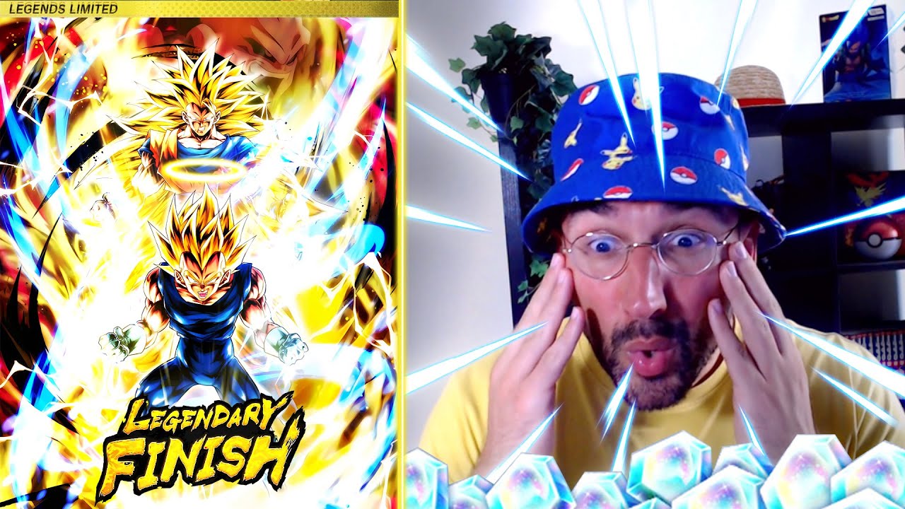 Invocation tag Goku ssj3 Vegeta LF Dragon Ball Legends ! (DB Legends)