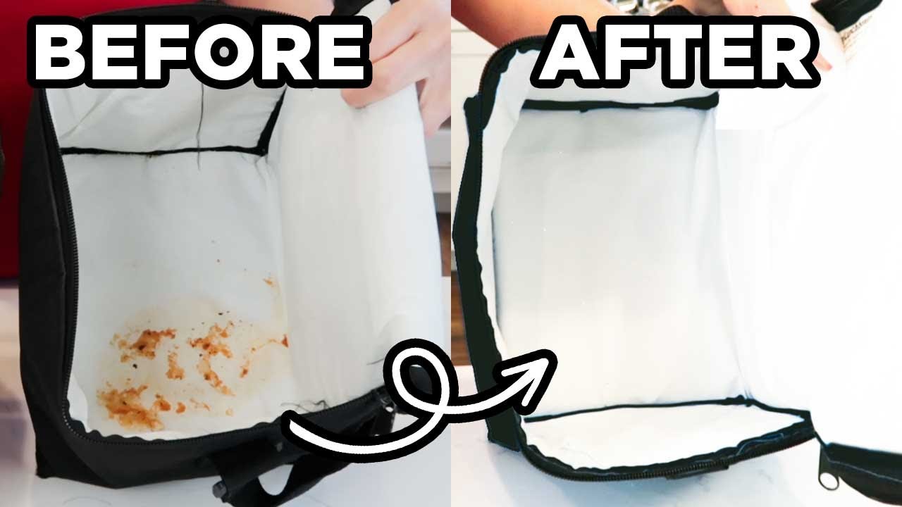 How to Clean a Lunch Bag | No More Stains or Smells!