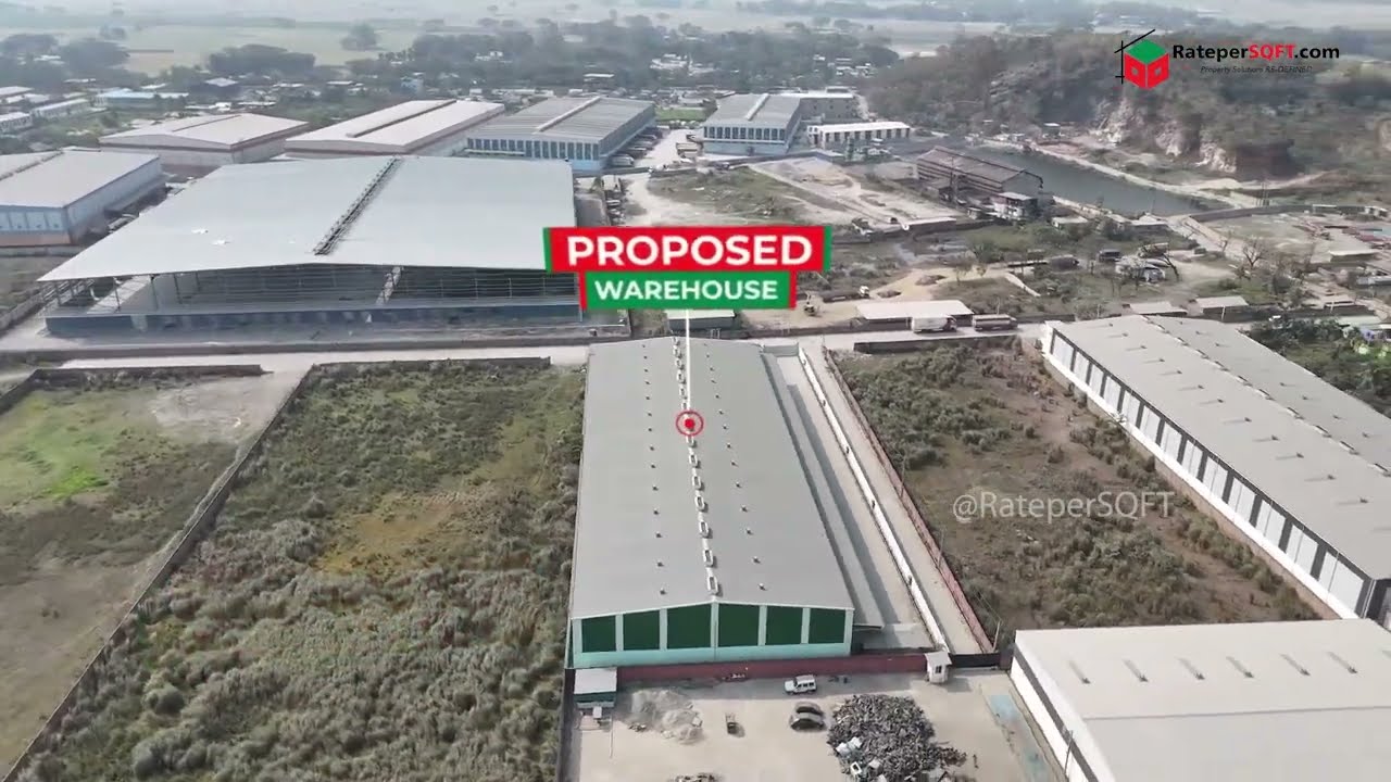 45,000 Sq.Ft. Warehouse for Rent in Madanpur, Near NH27 | Fully Compliant | Standalone Warehouse