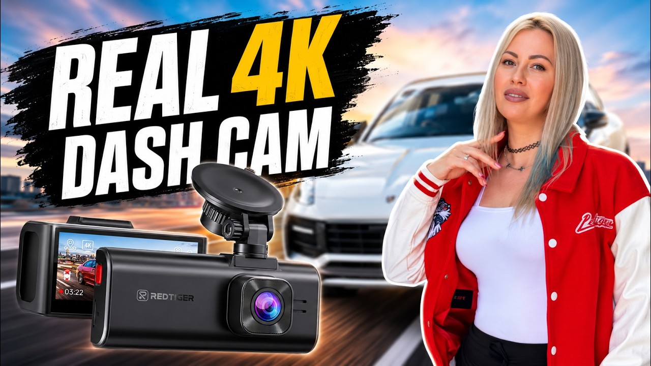 The Dash Cam Insurance Companies Recommend! REDTIGER F7NA 4K Dual Dash Cam Review