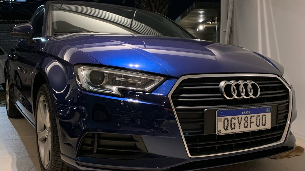 Nosso primeiro vídeo! Audi A3 2018 Ambiente