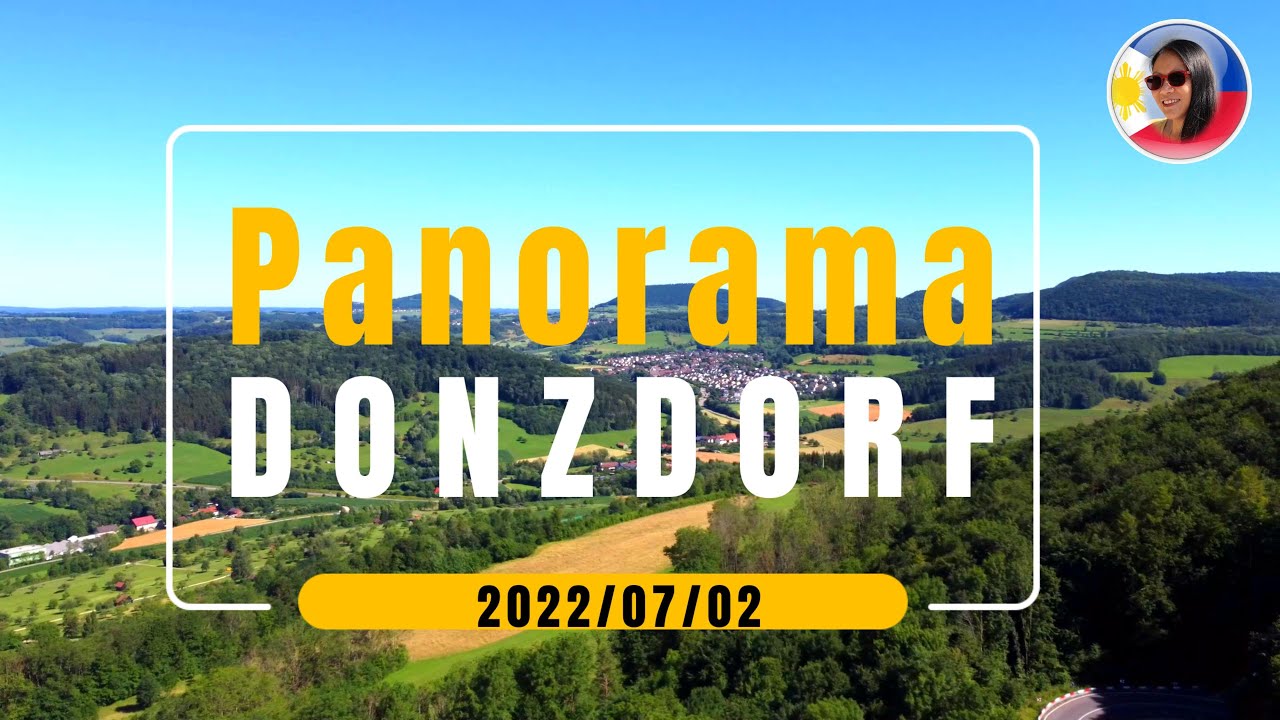 PANORAMA DONZDORF LAUTERTAL BADEN WUERTTEMBERG GERMANY