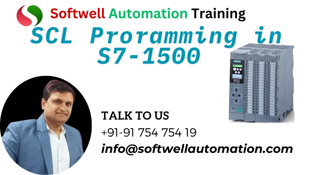 #lecture 01  SCL Programming in Siemens PLC | Step-by-Step Tutorial | TIA Portal V20