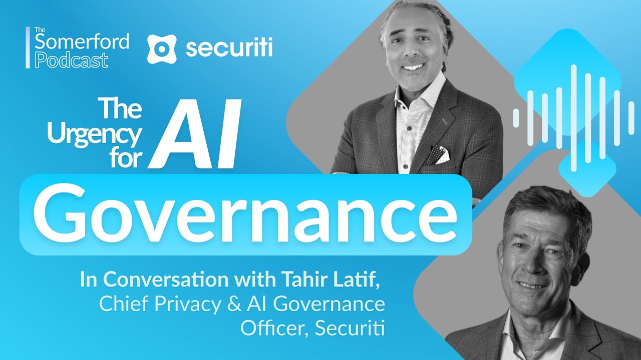 The Urgency for AI Governance &mdash; The Somerford Podcast: Season 6, Episode 2