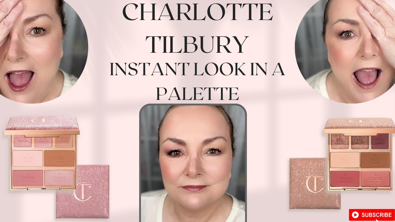Палетки Charlotte Tilbury Instant Look: сравнение и проба | Dreamy vs Pretty