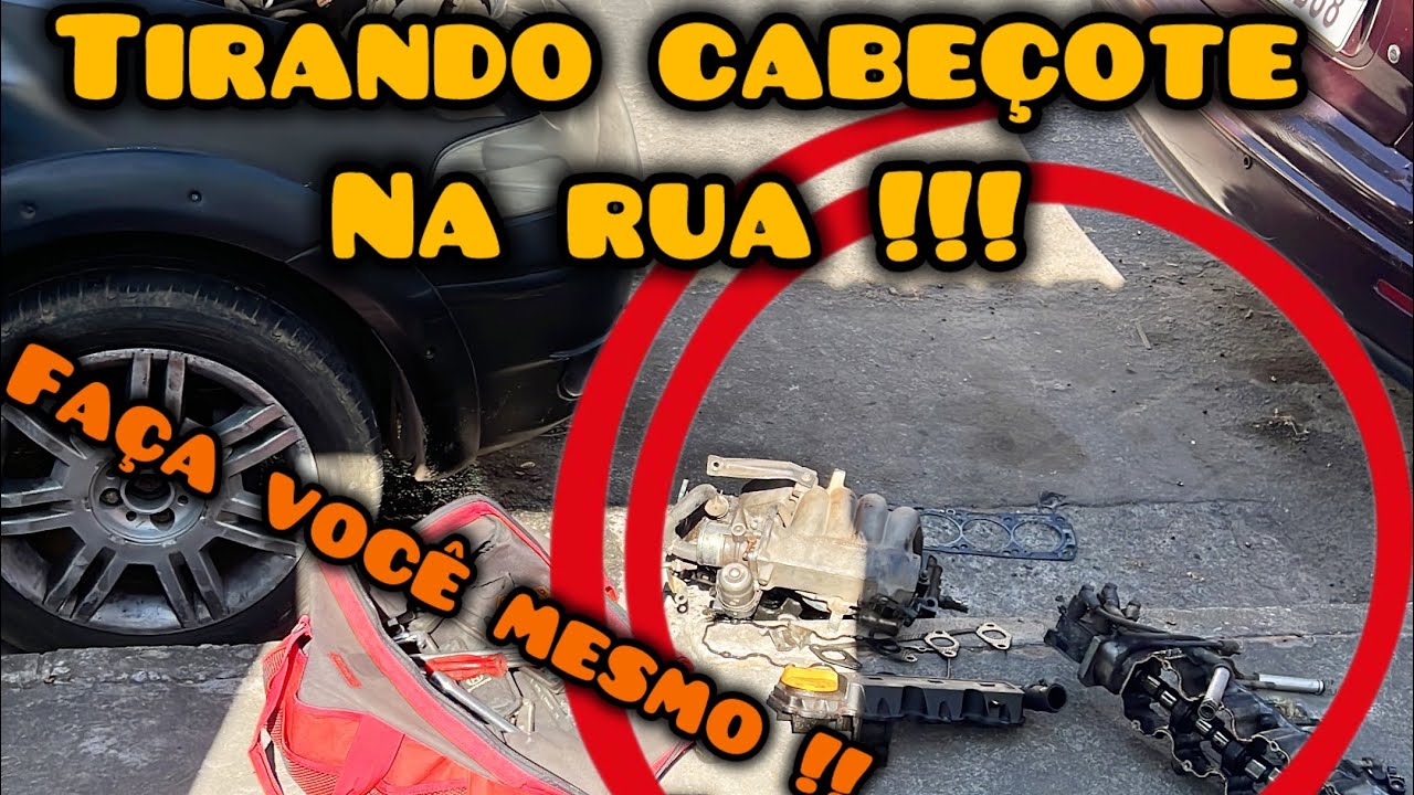 TROCA JUNTA CABEÇOTE MOTOR GM 1.8  -  PARTE 1/3