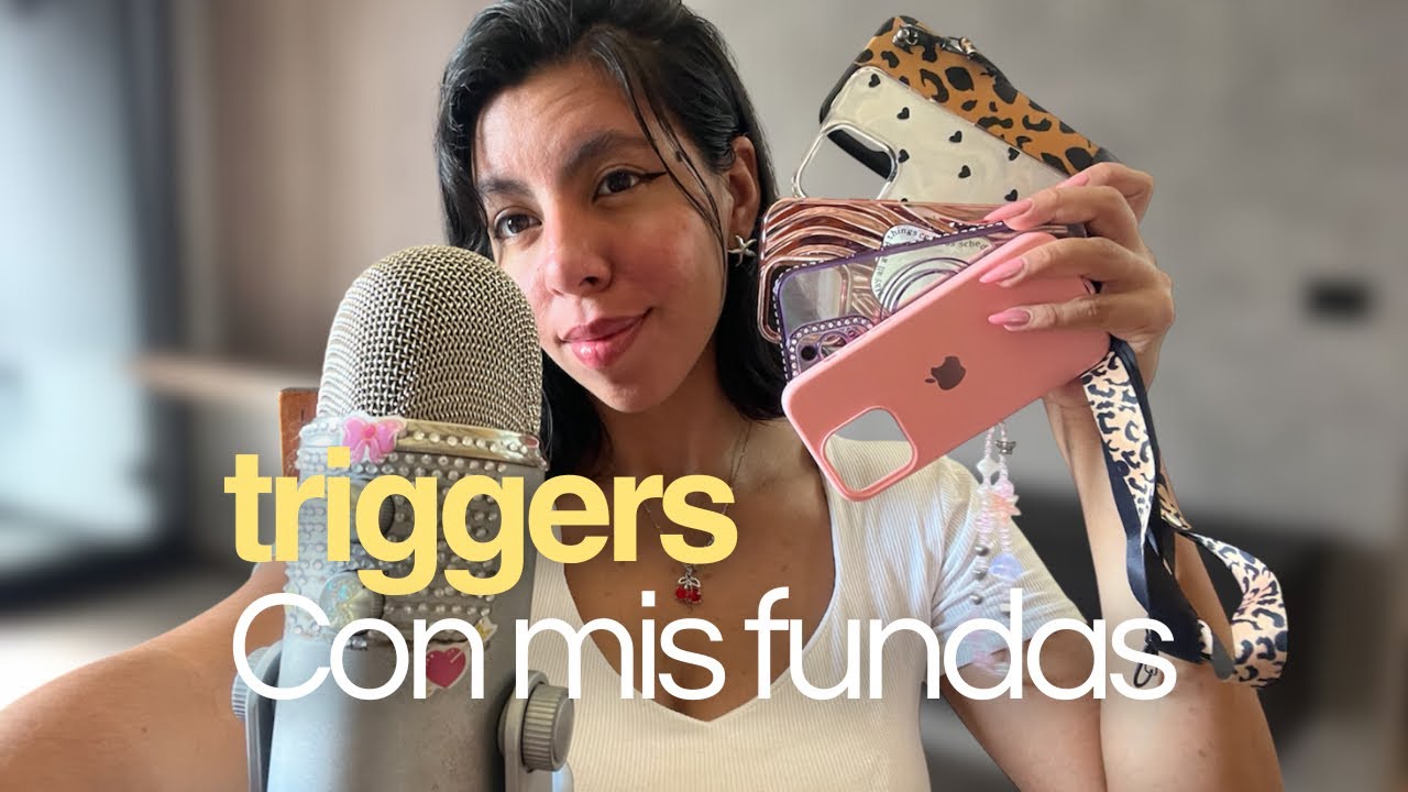 ASMR suave con fundas 📱 sonidos y charla para dormir