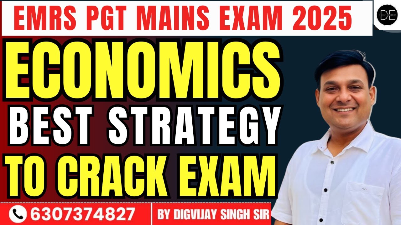 EMRS PGT MAINS EXAM 2025 - HOW TO WRITE BEST ANSWER | STRATEGY BY DIGVIJAY SIR
