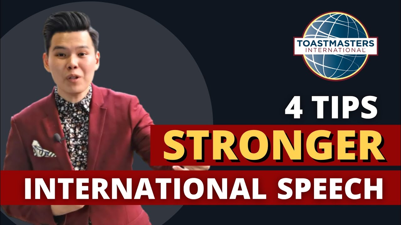 New to the International Speech Contest? Try This Strategy Now!