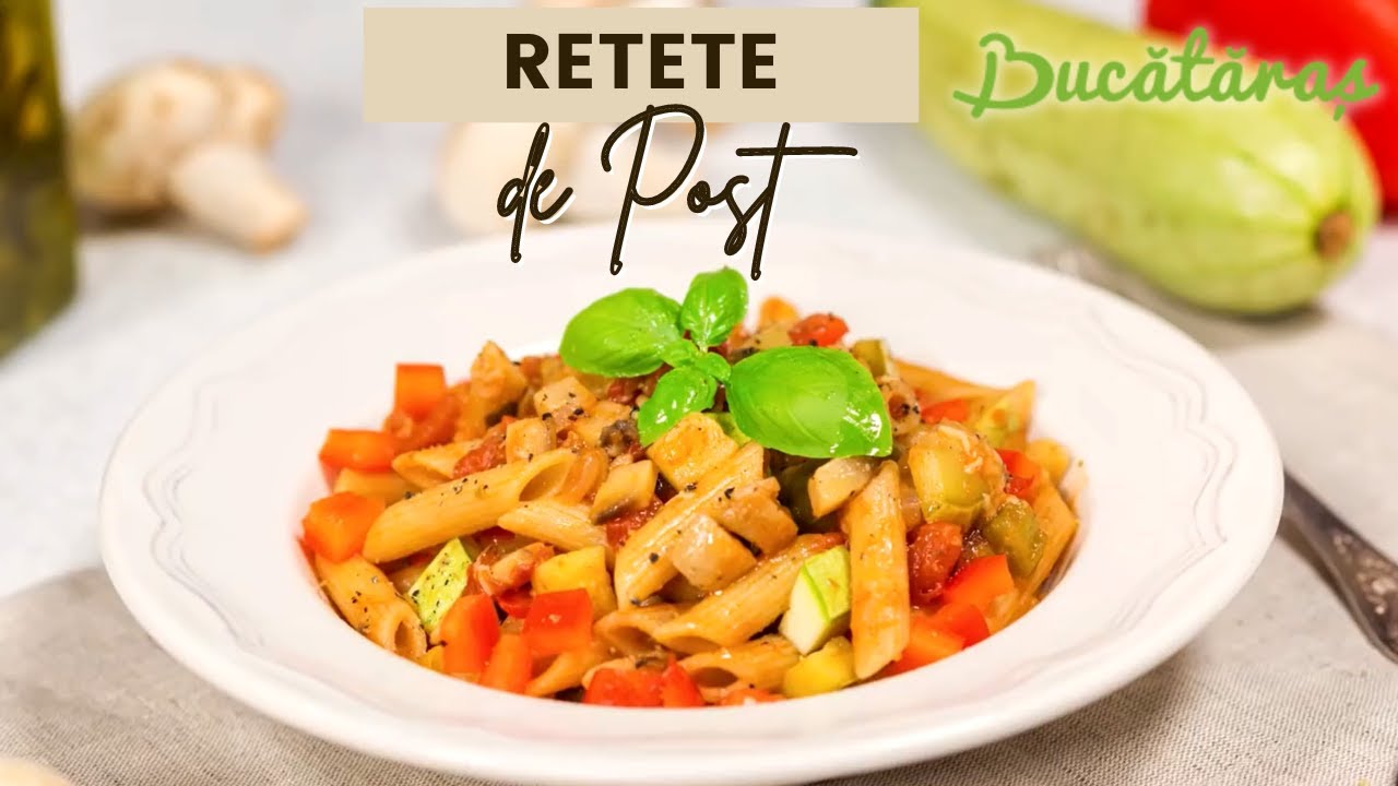 5 Retete DE POST rapide si usoare🥙 | Retete vegane | Bucataras