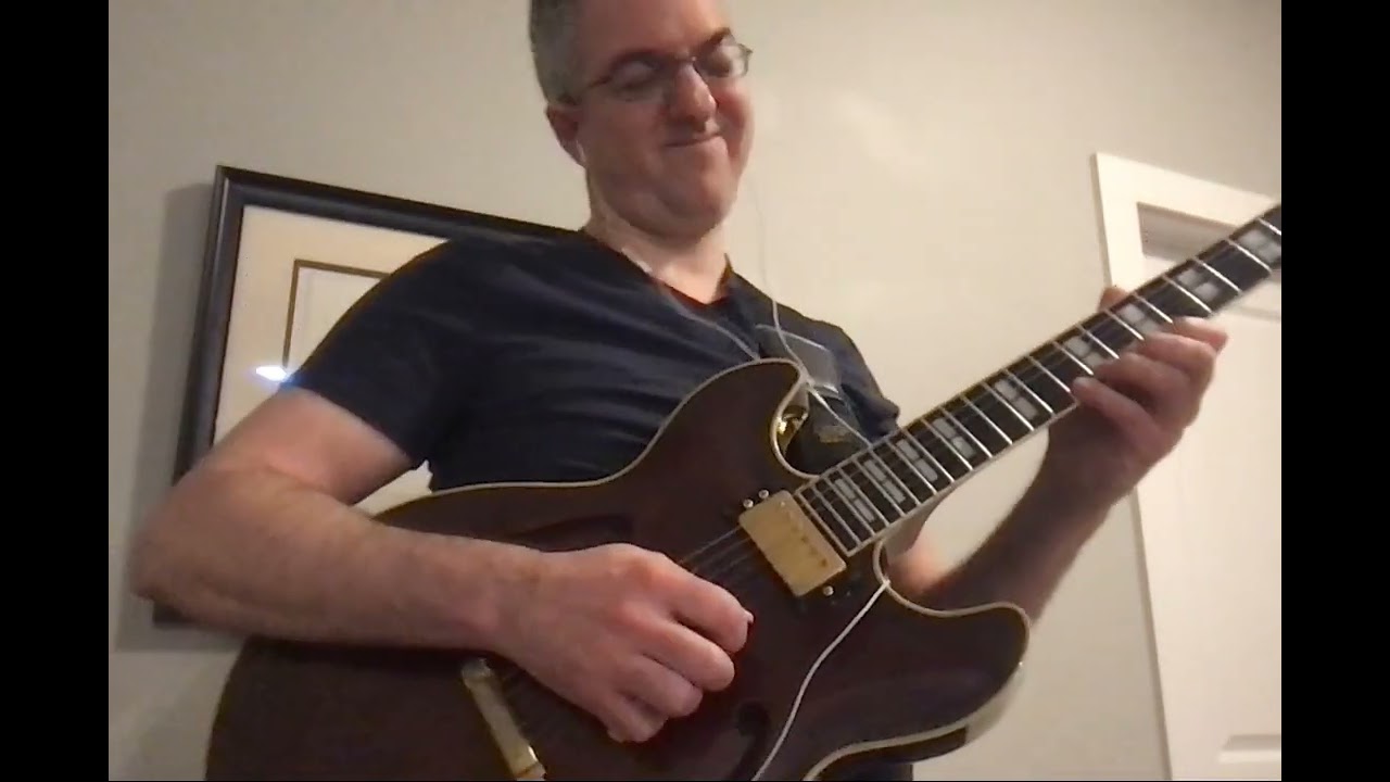 Day 1678 Practicing Ionian Modal Jazz Tune Called So Easy Take 8