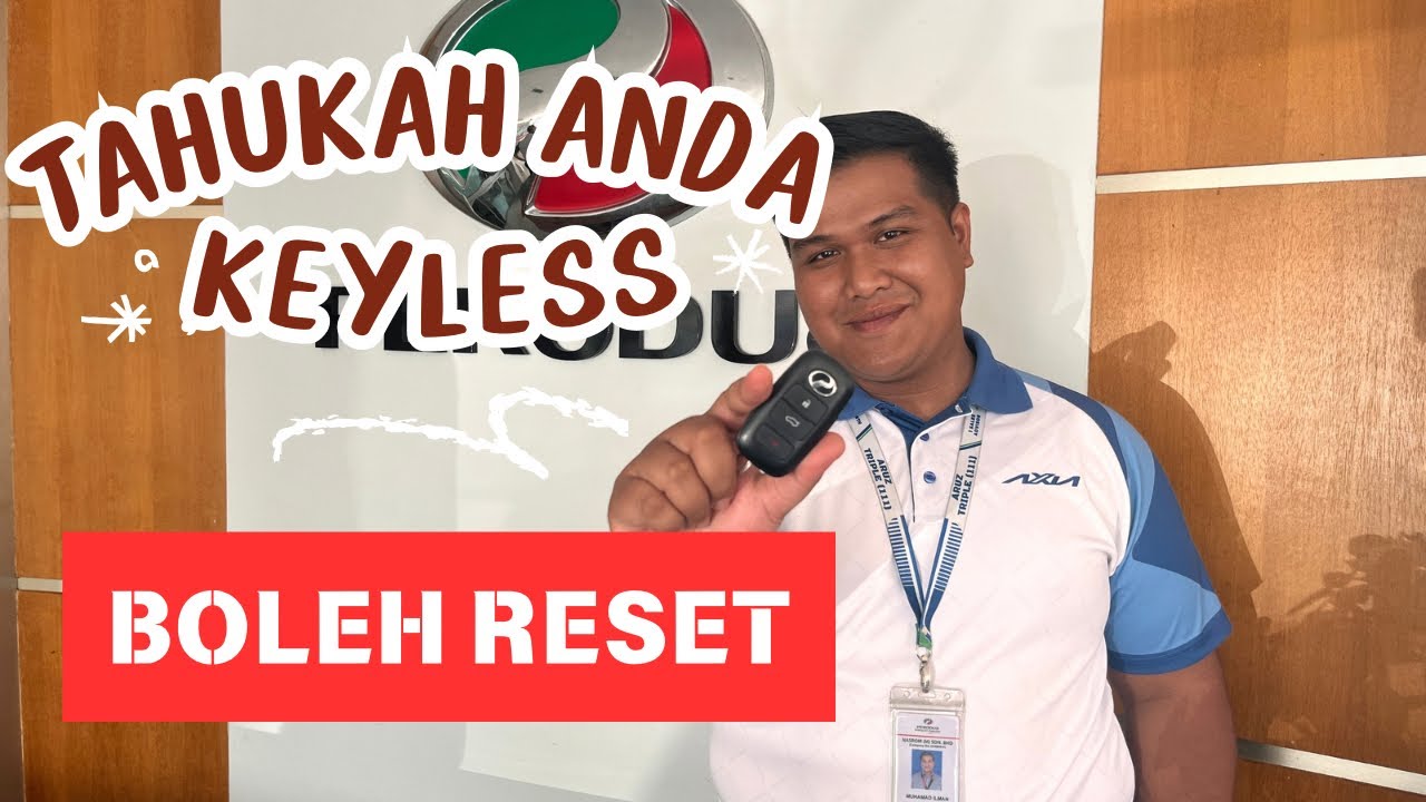 CARA RESET KEYLESS ENTRY