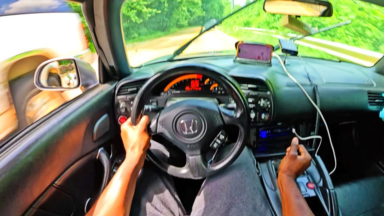 Driving a Straight Piped S2000 Like It's a Rental (POV Drive)