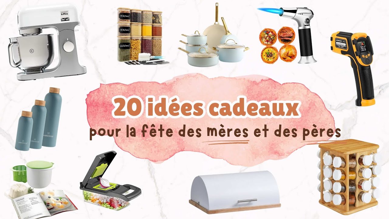 20 idées cadeaux pour la fêtes des mères (et des pères) qui aiment cuisiner👩‍🍳👨‍🍳