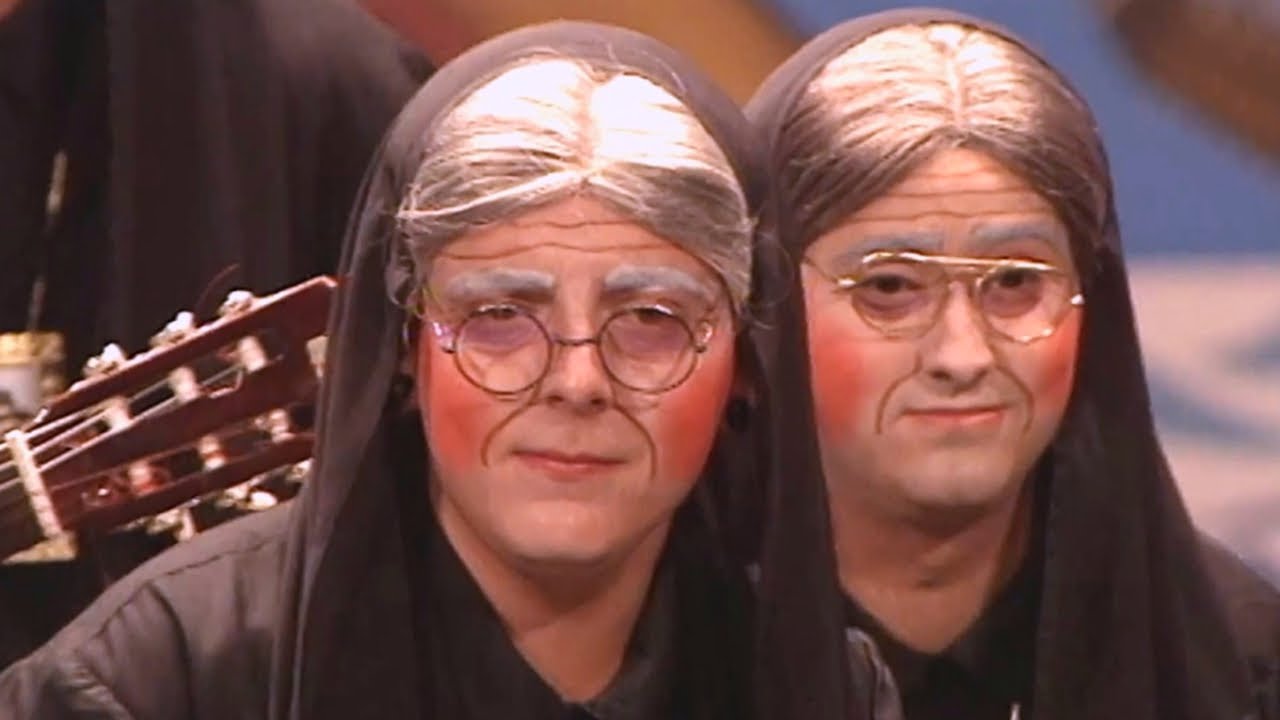 Chirigota LAS VIUDAS DE LOS BISABUELOS DE LOS VIEJOS DEL 55 - FINAL [Calidad Mejorada] Carnaval 1994