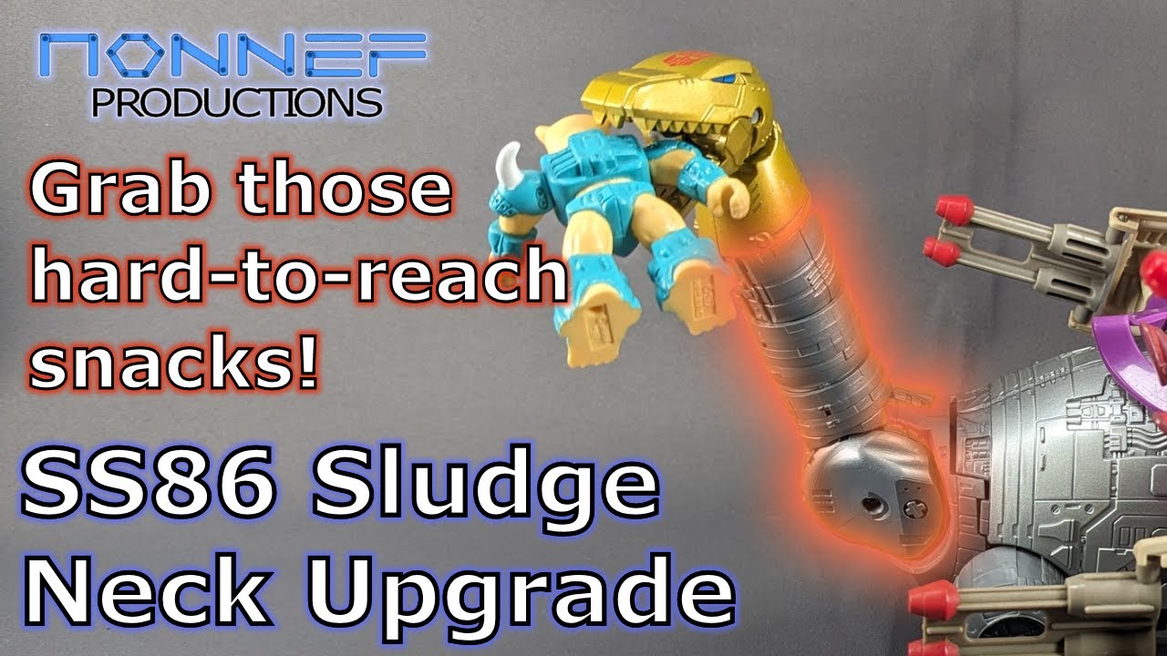 Transformers SS86 Sludge Neck - Nonnef Upgrade Kit Instructions