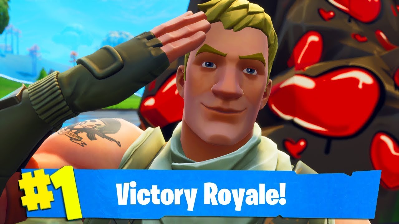 helping the coolest kid ever win his first Fortnite game...