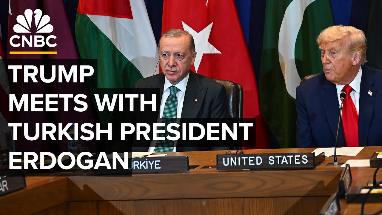 President Trump holds a bilateral meeting with Turkish President Recep Tayyip Erdogan — 9/25/25
