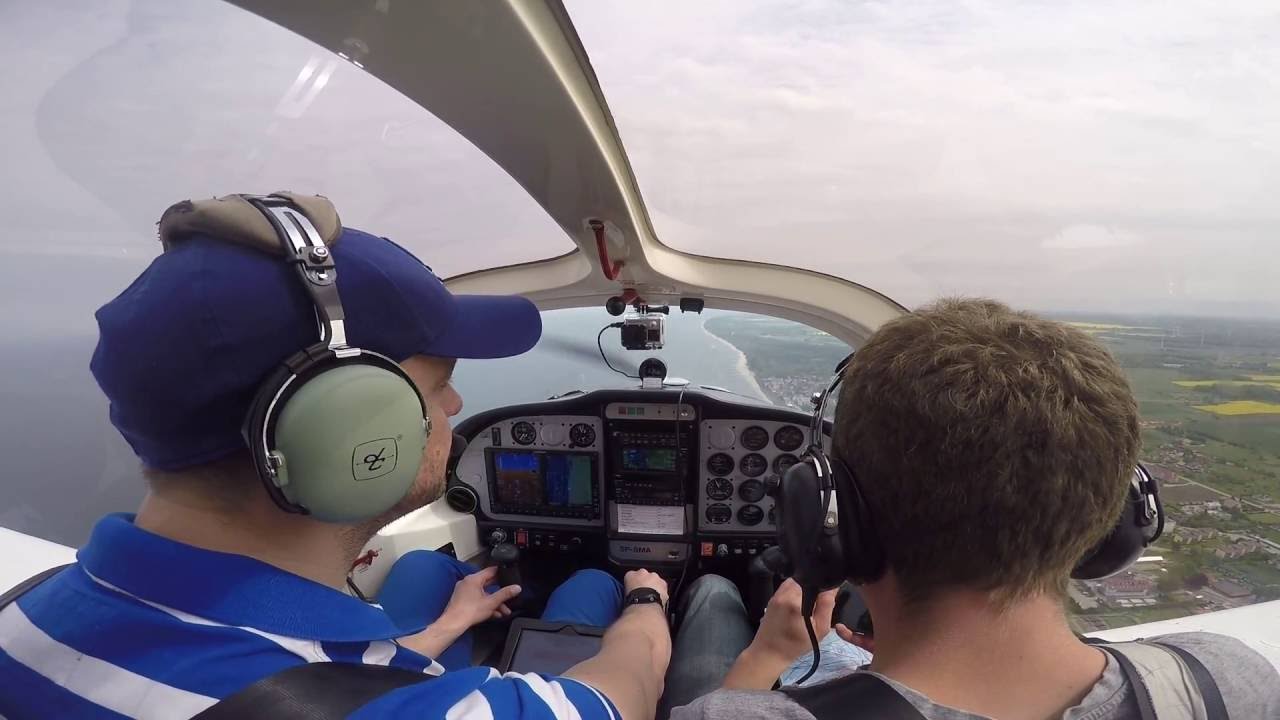 Tecnam P2002JF SP-SMA  Polish coast