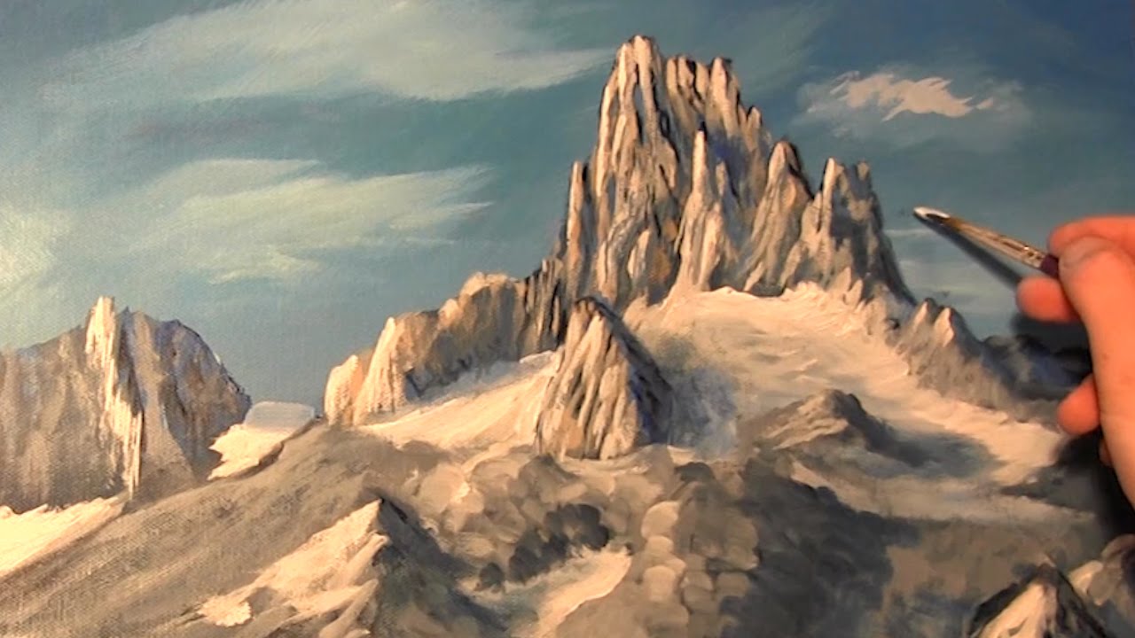 Mountain Full Lesson 2.0 (Narrated Version) Acrylic Painting
