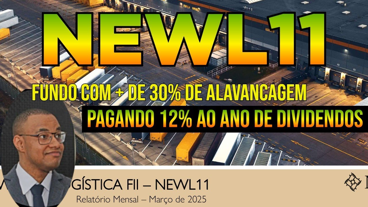 NEWL11 fundo pagando 1% ao mes com 30% de Alavancagem #newl11 #fundosimobiliarios