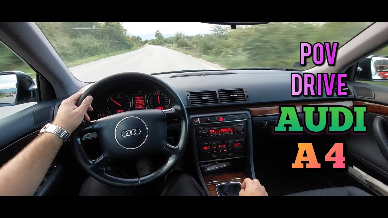 2004 Audi A4 [ 1.9 TDI  131 HP ] - POV Test Drive