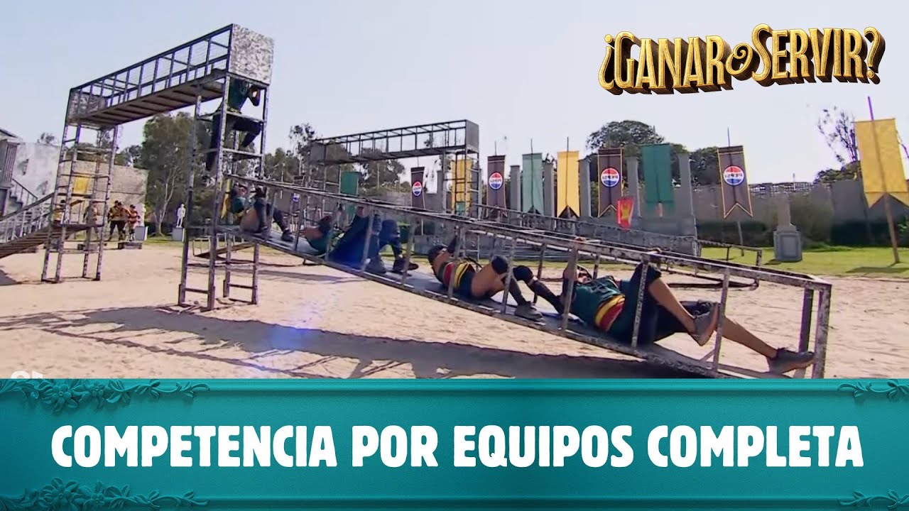Competencia por equipos completa ¿Quién perdió? | ¿Ganar o Servir? | Canal 13