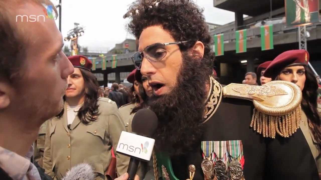 The Dictator -- MSN red carpet report