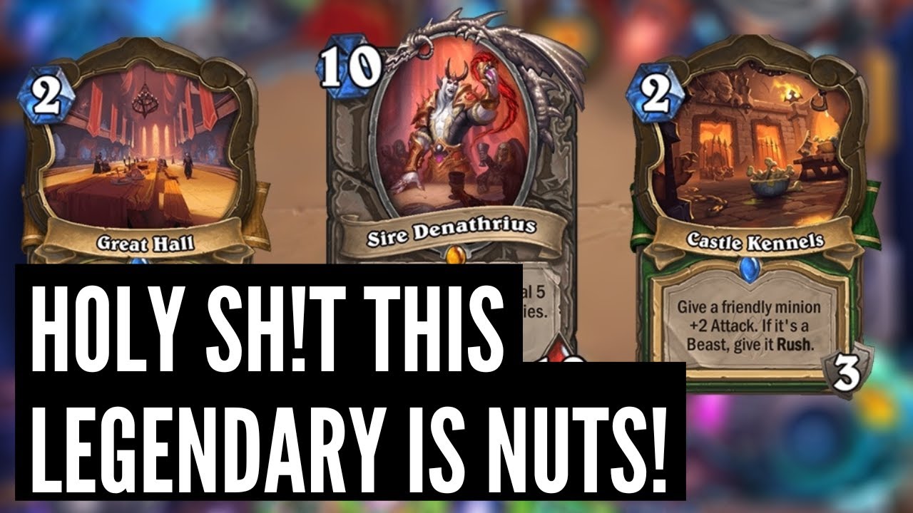 WTF is this neutral LEGENDARY!? | Castle Nathria Card Review