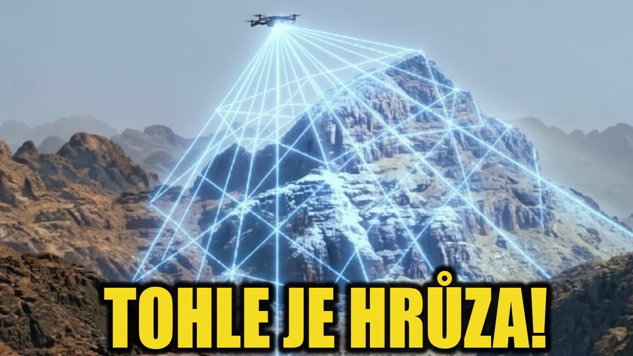 Dron naskenoval horu Sinaj... a zjistil, že to, čeho jsme se obávali, je pravda.