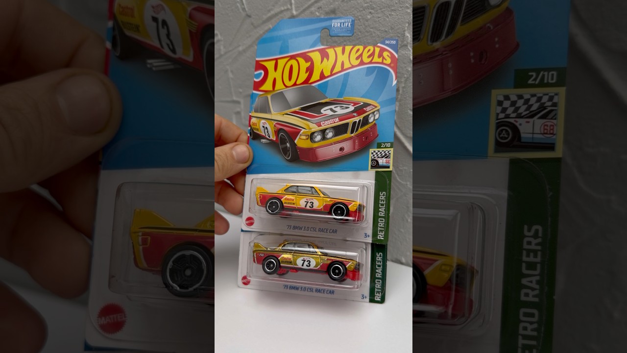 Real STH! 💎 1973 BMW 3.0 CSL Super Treasure Hunt 2022 #hotwheels #sth #bmw