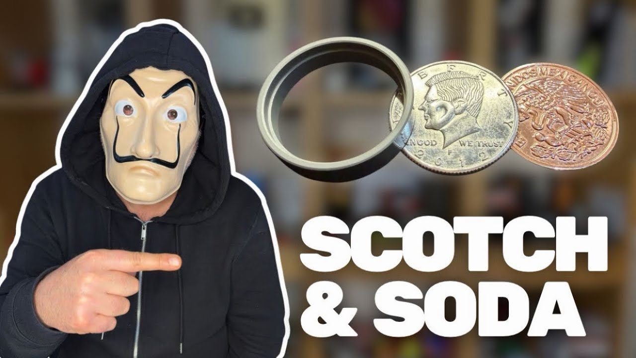 Обучение фокусу с монетами &laquo;SCOTCH & SODA&raquo; #фокусы #магия #обучение