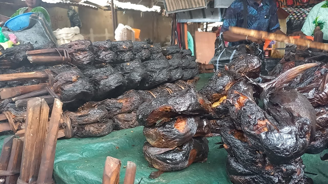 Calabar Fish Market| Market For All Types Of Crayfish & Fish | See Calabar Beach | Travelling Vlog