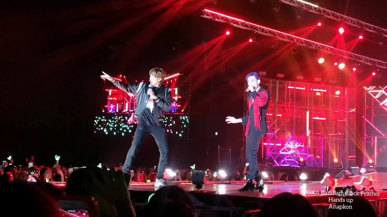 190301 HANDS UP  (Nichkhun+BamBam)BAMBAM the first fan meeting tour BLACK FEATHER