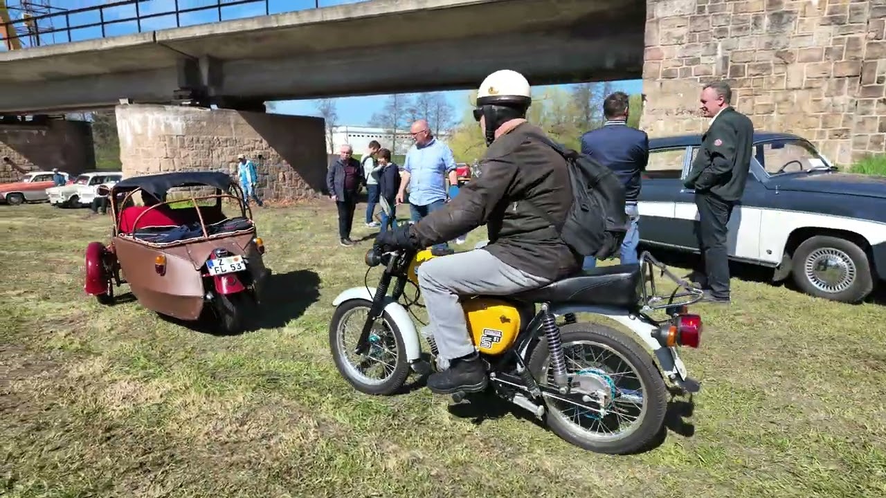 OFZ Treffen an der Brückenbergbahn Reinsdorfer Straße