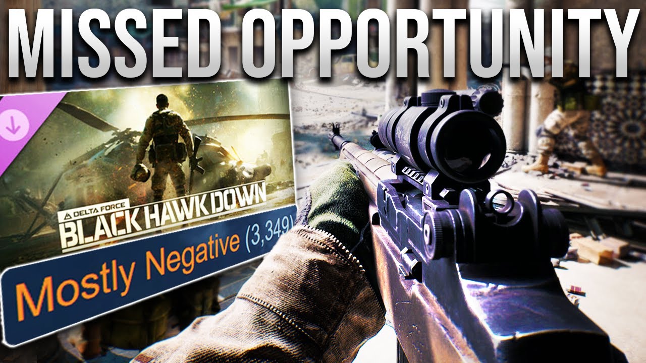 Black Hawk Down Was ALMOST Fantastic... (Delta Force Campaign Review)