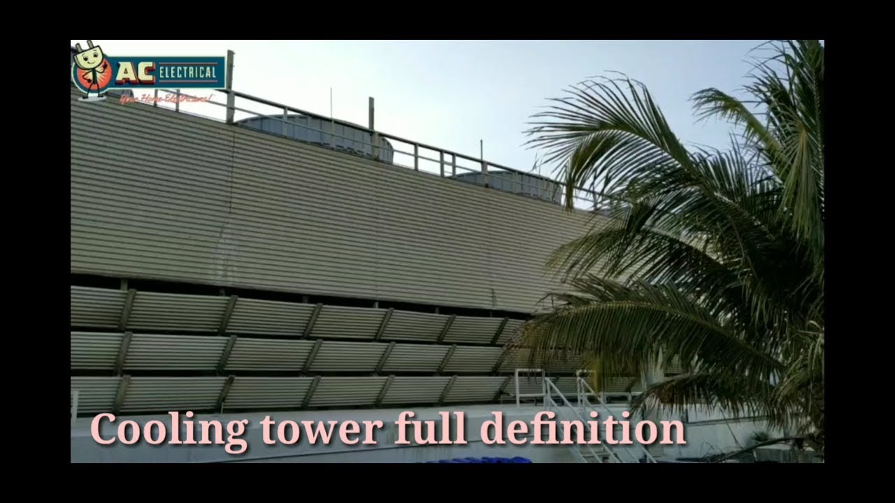 Cooling tower practical video (Full definition) 👍
