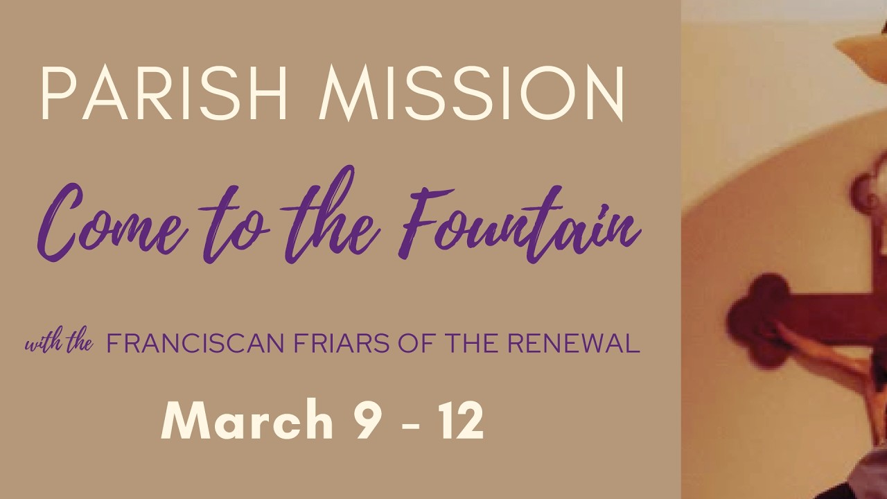 Lenten Parish Mission, Day 4—March 12. 2026
