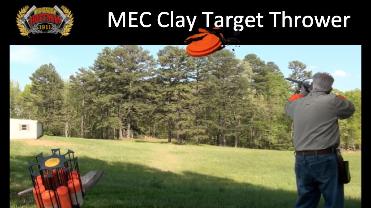 Shooting with the MEC Clay Target Thrower