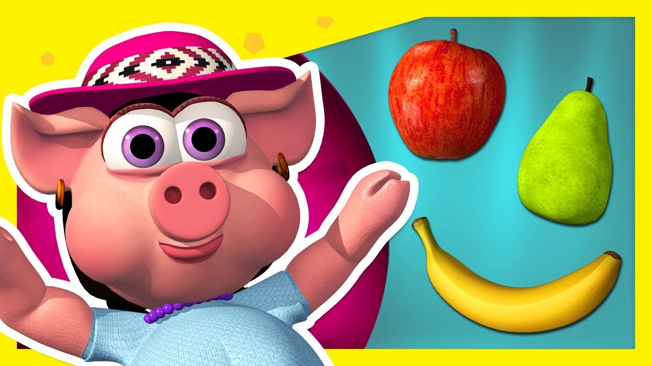 Doña Pancha y Las Frutas | Aprende los Colores y los Números | A Jugar