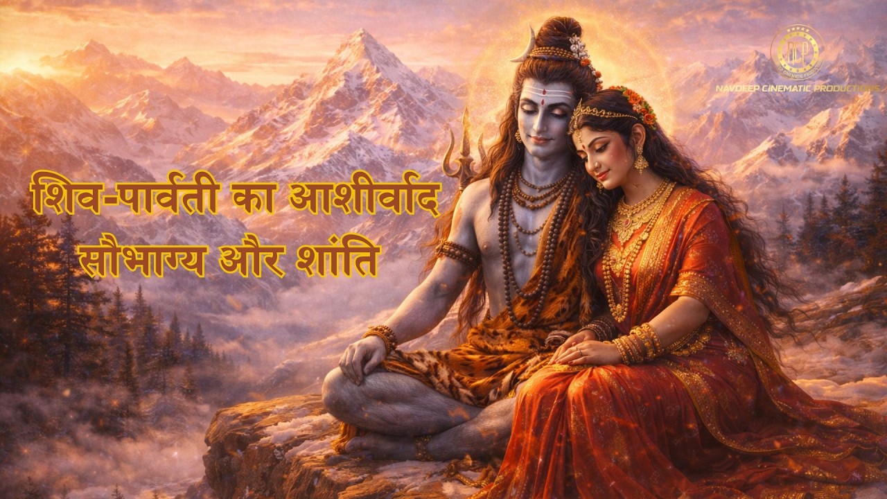 🔱 Lord Shiva & Goddess Parvati | Divine Peace, Prosperity & Good Luck | Calm Your Mind & Soul