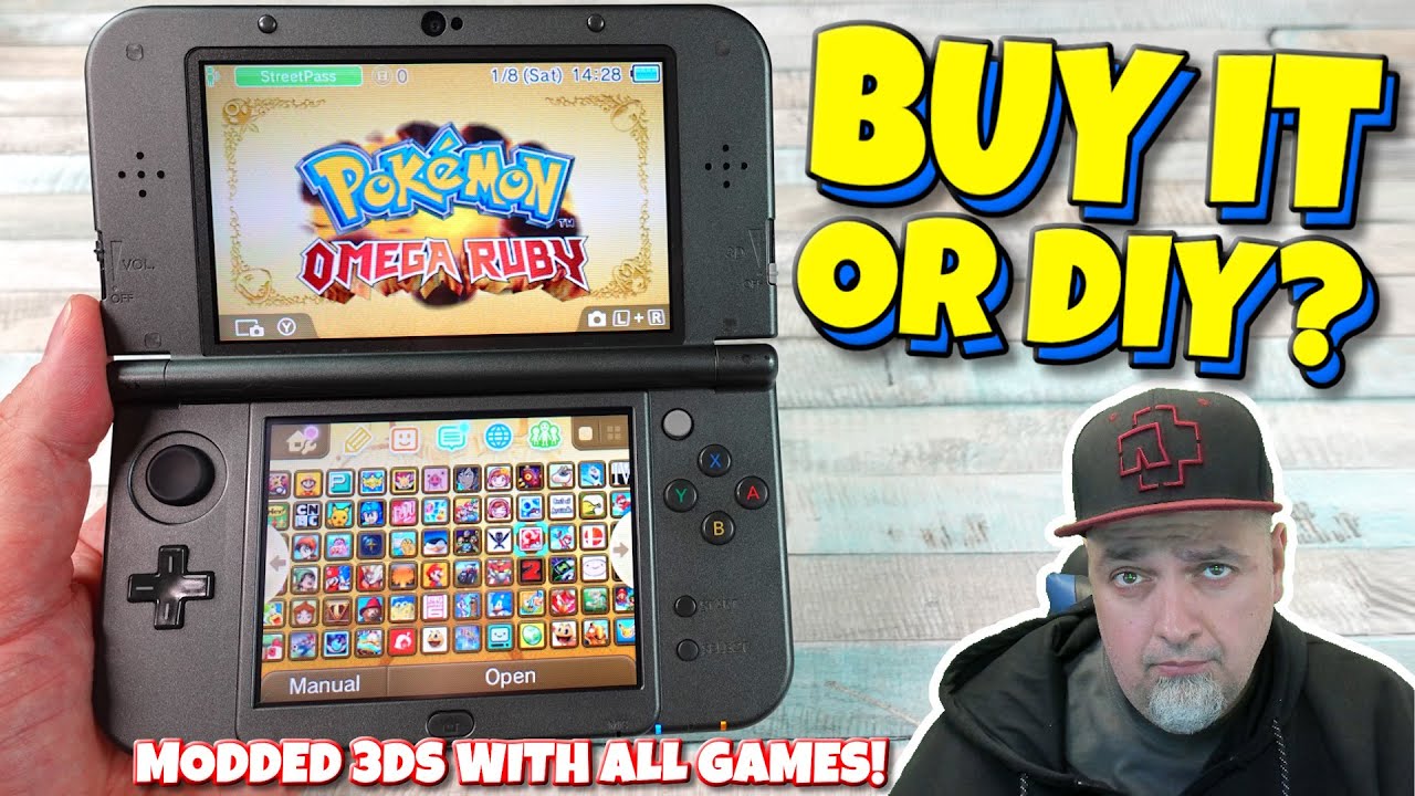 Стоит ли покупать взломанную новую 3DS XL со всеми играми? Или просто сделать всё самому?