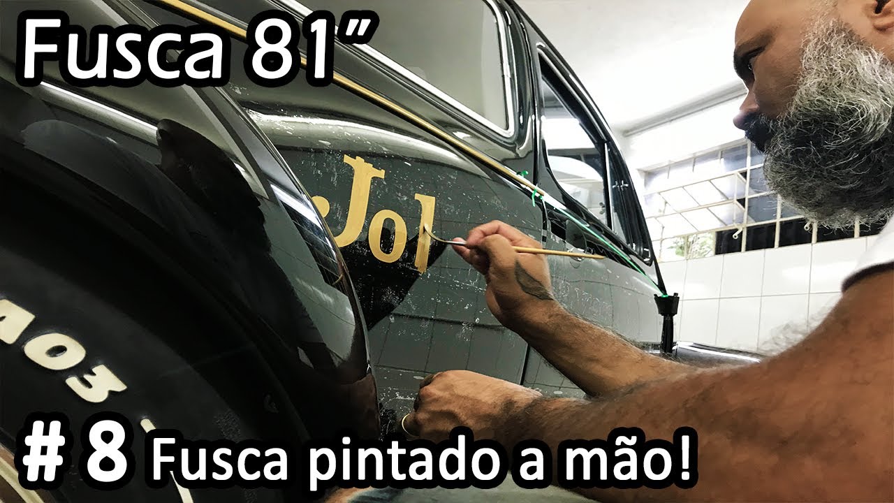 Fusca Pintado a Mão! ✍ - Fusca 81 #8