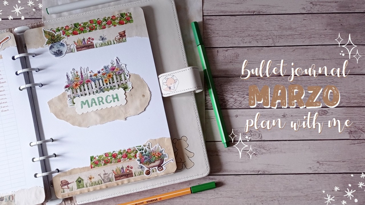 Bullet Journal: Marzo - Plan with me