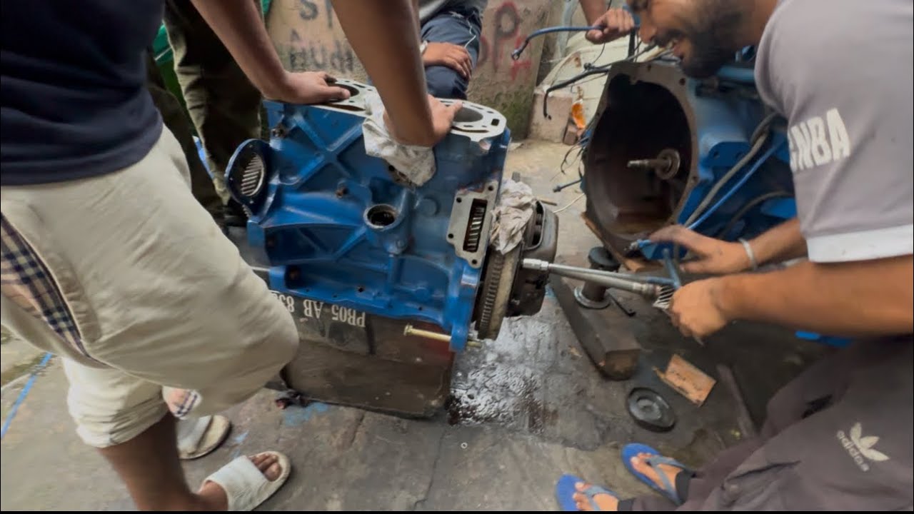 Framtrac 65 da engine overall 🔥🚀// biscuit wali clutch plate  🔥🔥🔥￼